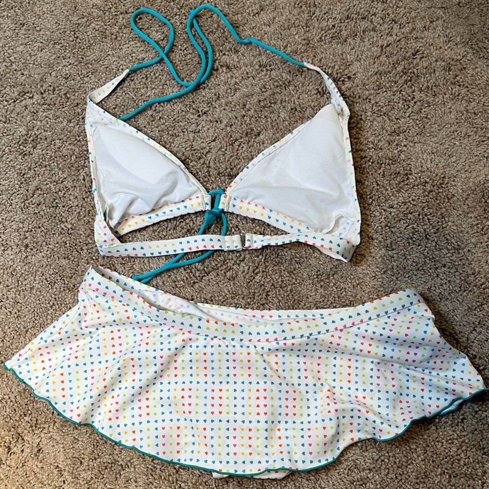 Colorful heart dot Bikini Set - Picture 3 of 7